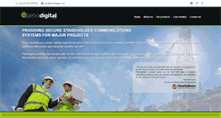Desktop Screenshot of petrodigital.com
